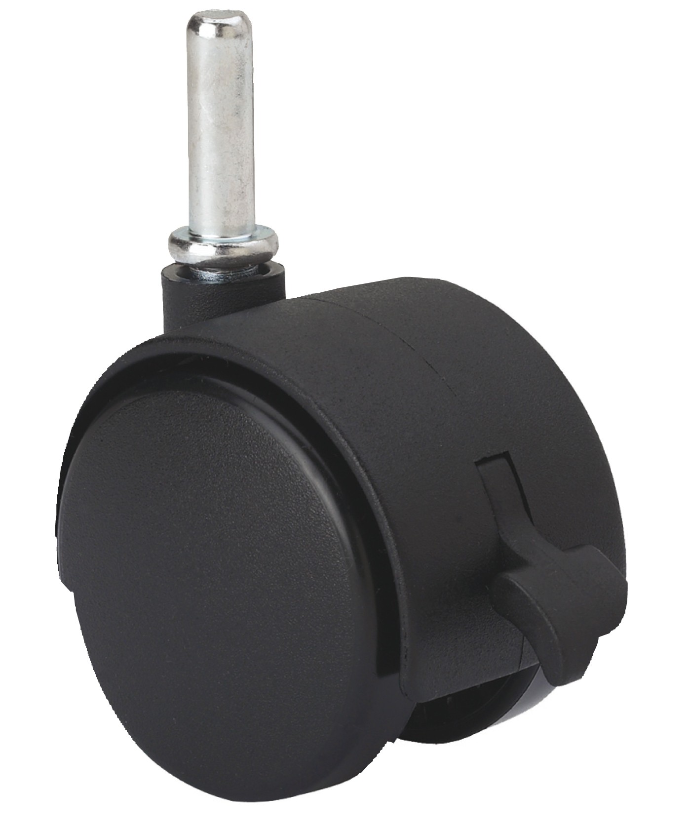 ALEX - RUEDA GIR.DK d.50mm ESPIGA LISA 8x26