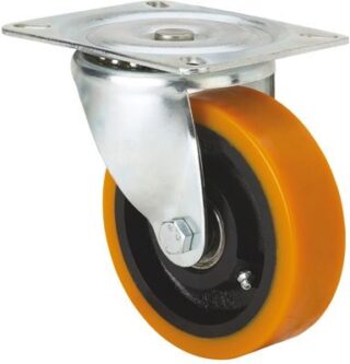 ALEX - RUEDA GIR.d.150 PTNA.162x133 BOLA PU