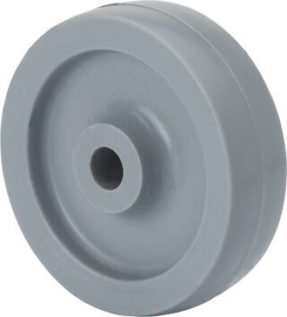 ALEX - RUEDA BP60-10-20 PLASTICO GRIS EJE LISO