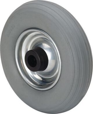 ALEX - RUEDA IMPINCHABLE GRIS EMR200-20-60 NUCLEO METALICO EJE RODILLOS