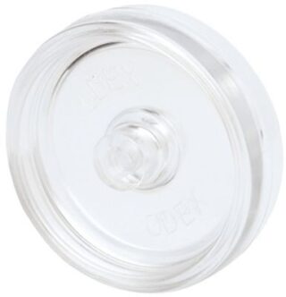 ALEX - RUEDA SLC100-10-28 POLICARBONATO TRANSPARENTE EJE LISO