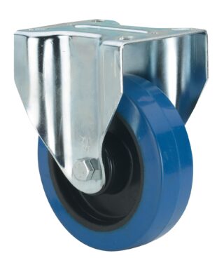 ALEX - RUEDA FIJA 17ZVL80-PGMR POLIAMIX-GOMA AZUL EJE RODILLOS