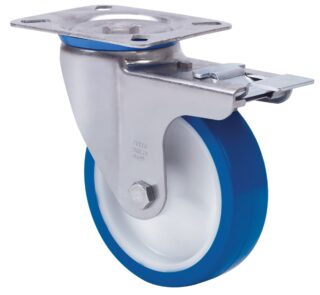 ALEX - RUEDA GIRATORIA.PLACA FRENO 10ZVFD200-POAR POLIAMIX BLANCO-POLIUR.AZUL RODILL.