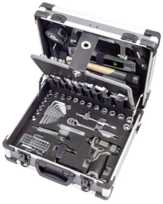 KRAFTWERK - Maletín herramientas B152, 1/4" + 3/8", 103 pzas.