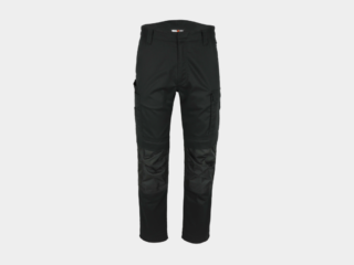 Herock - PANTALÓN AXO -44 NEGRO 65% poliéster - 32% algodón - 3% elastano - 230 g/m², repelente al agua
