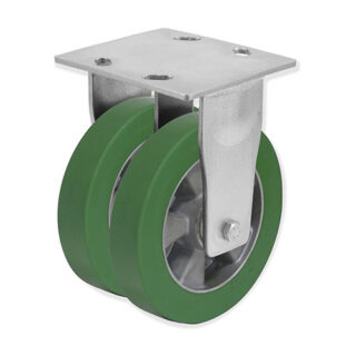 GAYNER - Rotante doble fijo d.200 Poliuretano QDPF6 200 AEB5