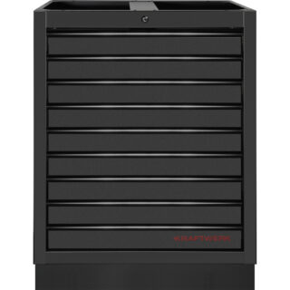 KRAFTWERK - Mueble bajo 9 cajones BLK