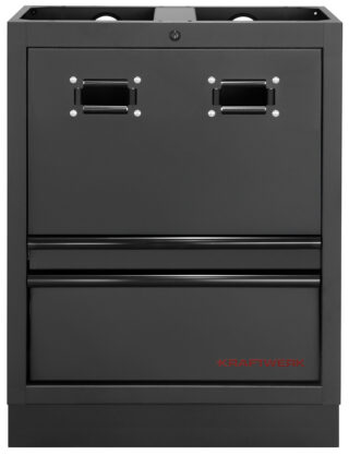 KRAFTWERK - Armario bajo para enrollador de cable BLK