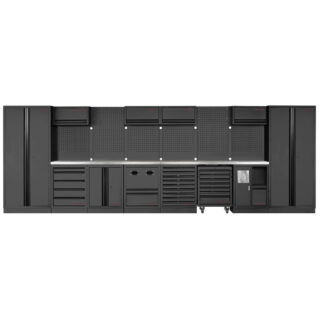 KRAFTWERK - MOBILIO BLK Mueble modular 8 elementos, Acero inoxidable