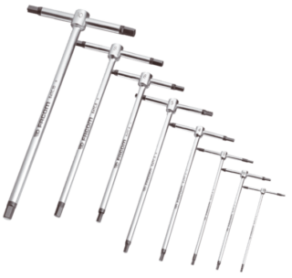 FACOM - JUEGO 8 LLAVES MACHO EN T MM