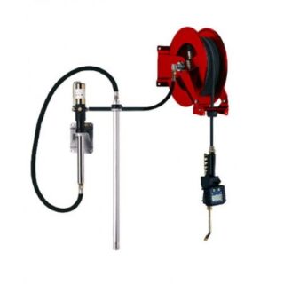 FAHERMA - Equipo para suministrar aceite, montaje mural con enrollador