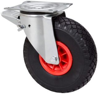 ALEX - RUEDA GIRATORIA.PLACA FRENO 10WLFN260-RIFR POLIAMIX-IMPINCHABLE EJE RODILLOS