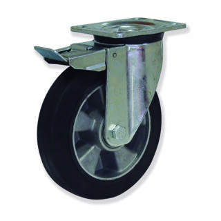 GAYNER - Rotante girt d.125 Caucho con freno KPG5 125 ACB5-FD