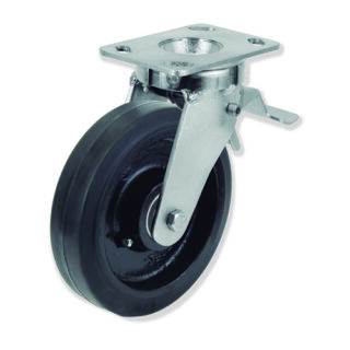 GAYNER - Rotante girt d.125 Goma con freno QPG6 125 HGB5-FD