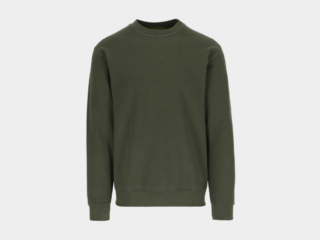 Herock - SUDADERA VIDAR - M CAQUI OSCURO Jersey preencogido 80% algodón - 20% poliéster 280 g/m²