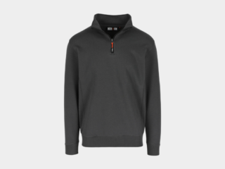 Herock - SUDADERA VIGOR - XS GRIS ANTRACITA Jersey preencogido 80% algodón - 20% poliéster 280 g/m²