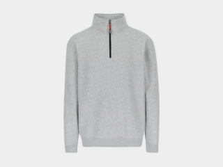 Herock - SUDADERA VIGOR - S GRIS CLARO Jersey preencogido 80% algodón - 20% poliéster 280 g/m²