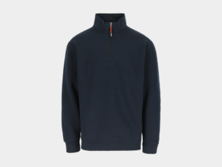 Herock - SUDADERA VIGOR - S AZUL MARINO Jersey preencogido 80% algodón - 20% poliéster 280 g/m²