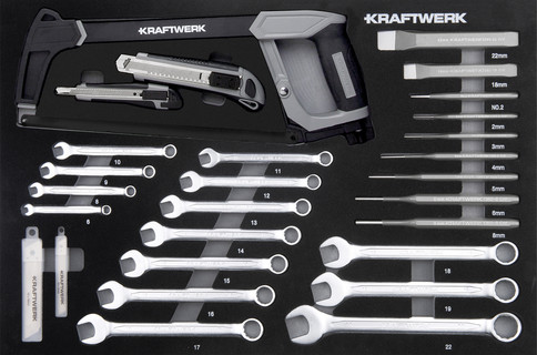 KRAFTWERK - CARRO DE HERRAMIENTAS CON 7 CAJONES Y 259 PIEZAS - Imagen 4