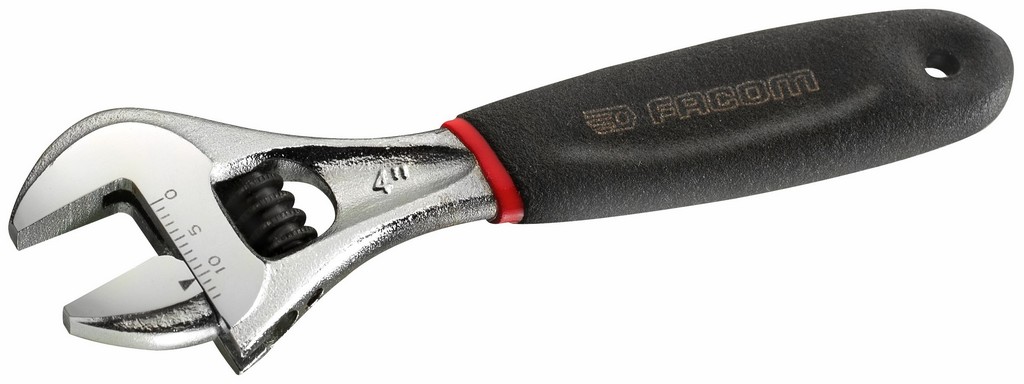 FACOM - FACOM LLAVE INGLESA CROMADA CON VAINA 4P