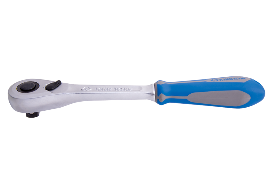 KING TONY - Carraca 1/4" 90 Dientes "Push Button"