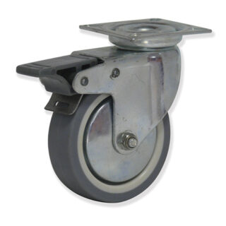 GAYNER - Rotante girt d.100 Caucho con freno BPG2 100 PCL2-FD