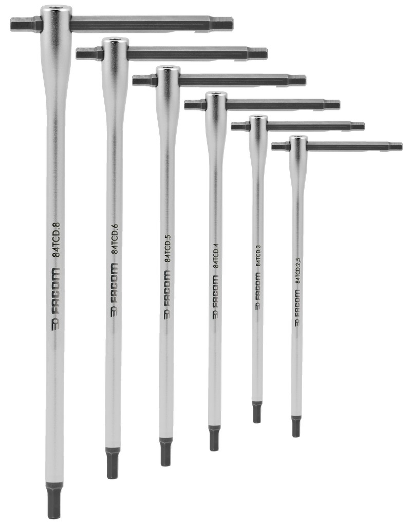 FACOM - FACOM JUEGO 6 LLAVES MACHO T