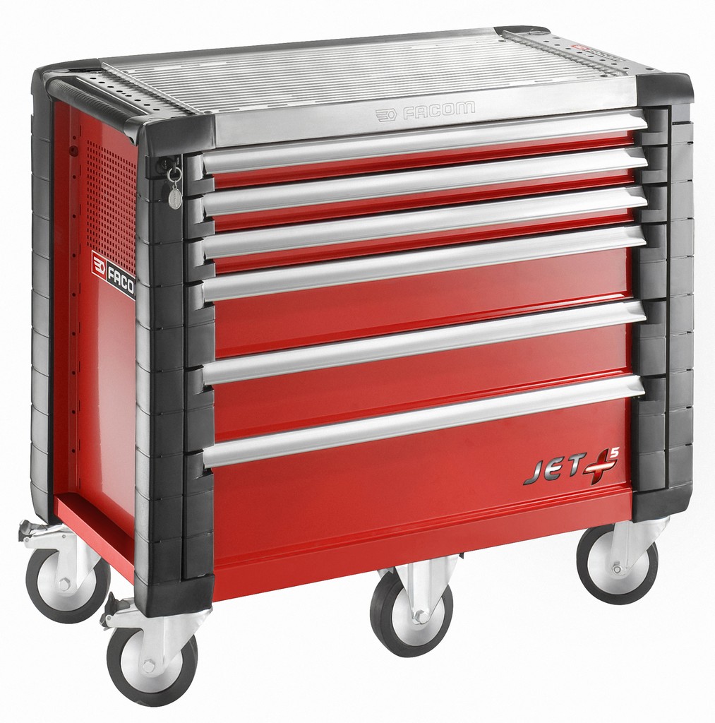 FACOM - CARRO JETM5 - 6 CAJONES ROJO FACOM