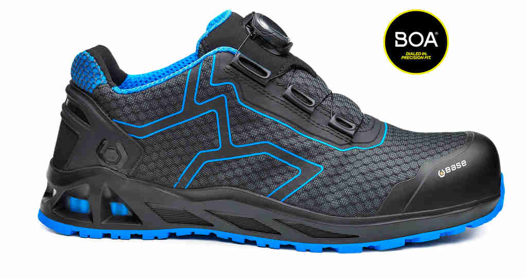 BASE - K-TREK S1P HRO SRC -BS BOA Gris/Azul T41