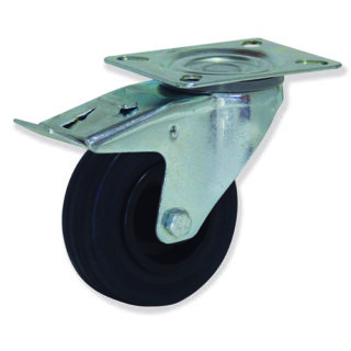 GAYNER - Rotante girt d.080 Goma con freno MPG4 080 PGL4-FD