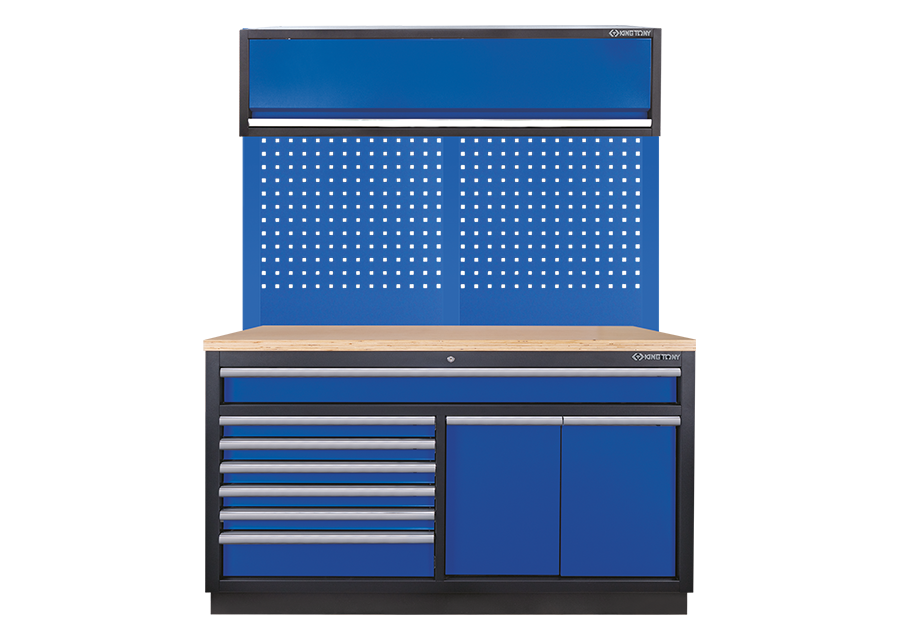 KING TONY - Mobiliario de taller individual - color azul