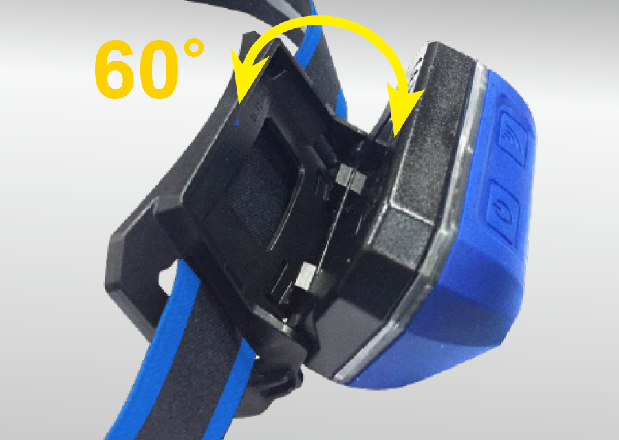 KING TONY - Linterna frontal recargable LED 3W - Imagen 3