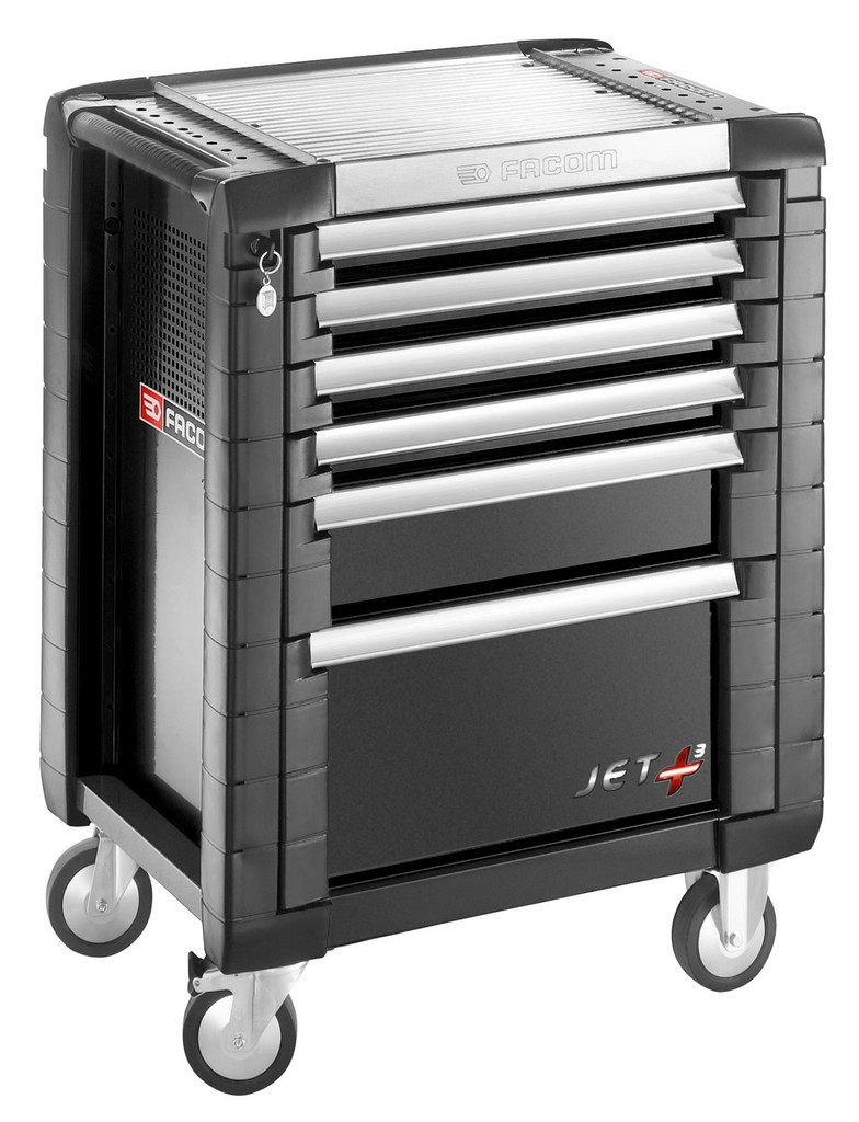 FACOM - CARRO JETM3 - 6 CAJONES - NEGRO FACOM