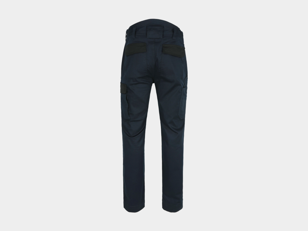 Herock - PANTALÓN IVO -36 AZUL MARINO/NEGRO 65% poliéster - 32% algodón - 3% elastano, 230 g/m2 repelente al agua - Imagen 4