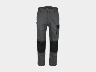 Herock - PANTALÓN AXO -36 GRIS ANTRACITA/NEGRO 65% poliéster - 32% algodón - 3% elastano - 230 g/m², repelente al agua