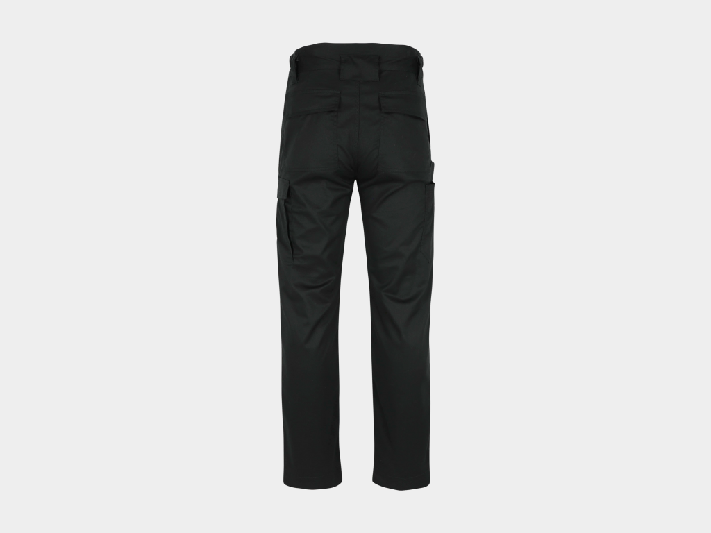 Herock - PANTALÓN AXO -36 NEGRO 65% poliéster - 32% algodón - 3% elastano - 230 g/m², repelente al agua - Imagen 4