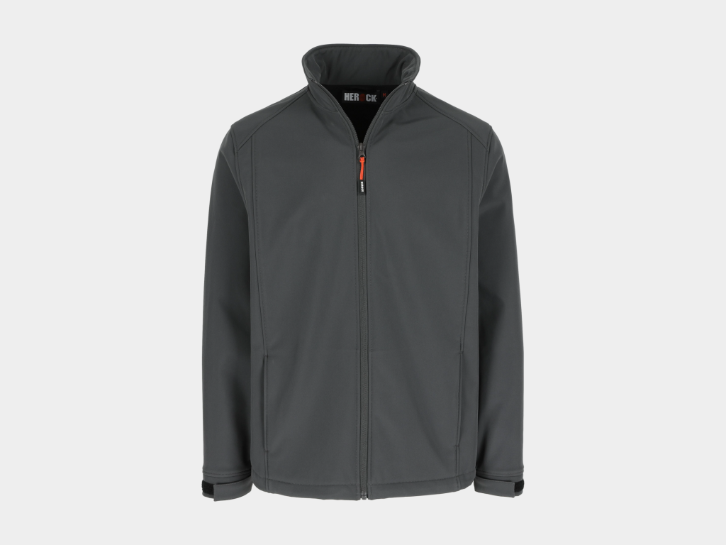 Herock - CHAQUETA JULIUS - XS GRIS ANTRACITA Tejido laminado 94% poliéster, 6% elastano 310 g/m2