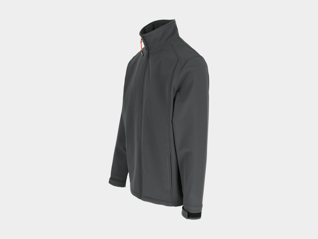 Herock - CHAQUETA JULIUS - XS GRIS ANTRACITA Tejido laminado 94% poliéster, 6% elastano 310 g/m2 - Imagen 2