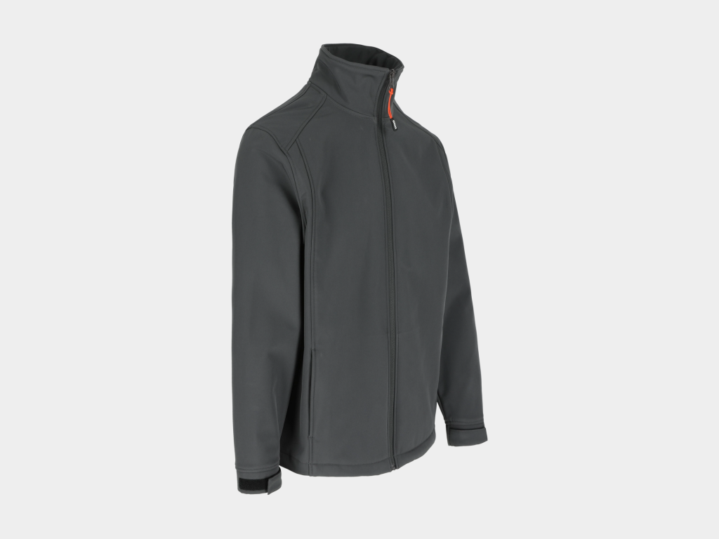 Herock - CHAQUETA JULIUS - XS GRIS ANTRACITA Tejido laminado 94% poliéster, 6% elastano 310 g/m2 - Imagen 3