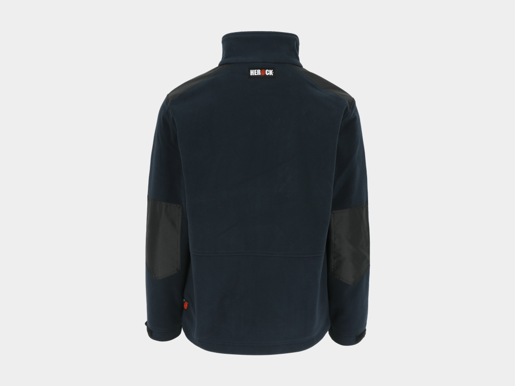 Herock - CHAQUETA MARKUS - L AZUL MARINO Exterior: Forro polar Acti-fleece y Anti-peeling 100% poliéster 330 g/m² - Tejido de refuerzo: 100% poliéster Oxford - Imagen 4