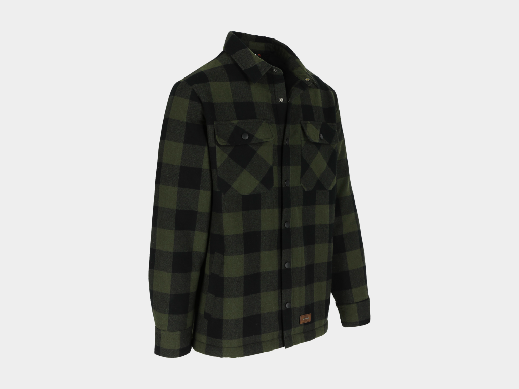 Herock - CHAQUETA PURO - L CAQUI/NEGRO 60% algodón - 40% poliéster 145 g/m² interior: 100% poliéster Sherpa 300 g/m² Tejido de refuerzo: 51,4% poliéster Cordura® - 48,6% poliéster Sorona® - Imagen 3