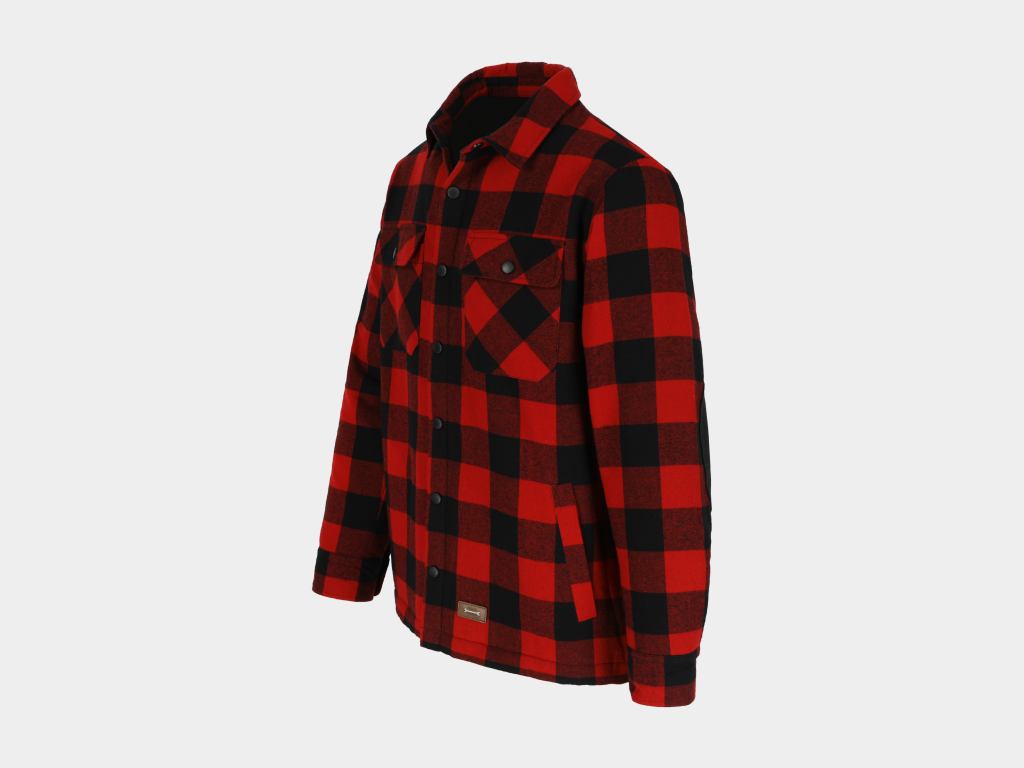 Herock - CHAQUETA PURO - XXXL ROJO/NEGRO 60% algodón - 40% poliéster 145 g/m² interior: 100% poliéster Sherpa 300 g/m² Tejido de refuerzo: 51,4% poliéster Cordura® - 48,6% poliéster Sorona® - Imagen 3