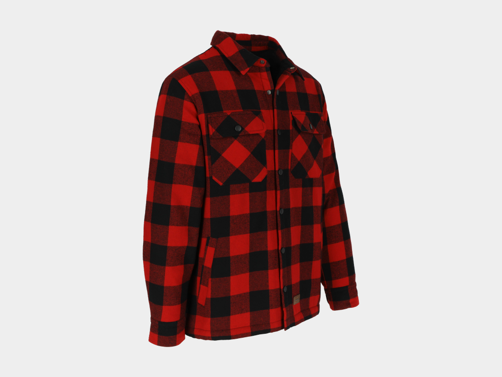 Herock - CHAQUETA PURO - XXXL ROJO/NEGRO 60% algodón - 40% poliéster 145 g/m² interior: 100% poliéster Sherpa 300 g/m² Tejido de refuerzo: 51,4% poliéster Cordura® - 48,6% poliéster Sorona® - Imagen 2