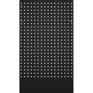 KRAFTWERK - Paneles de pared con perforaciones cuadradas BLK