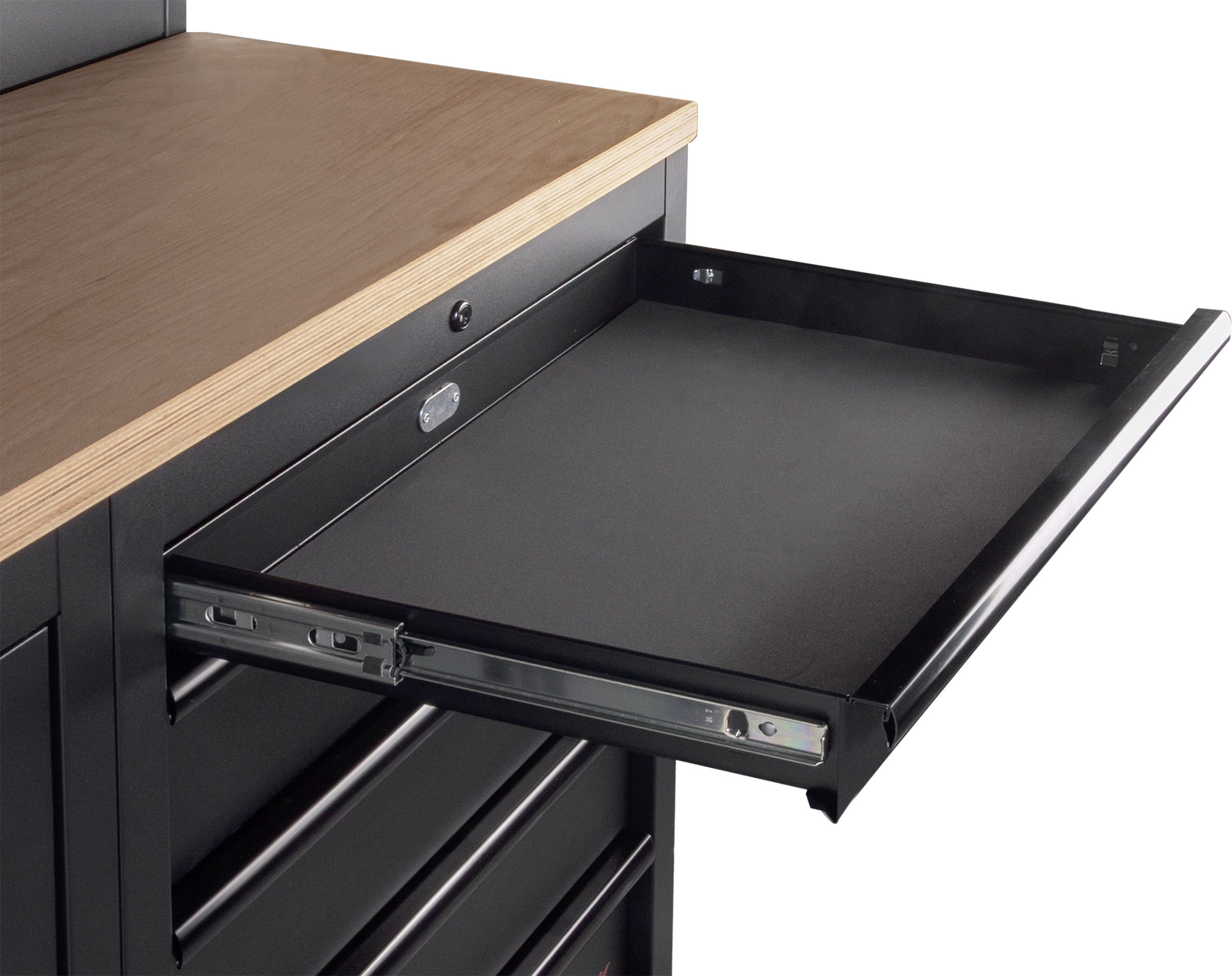 KRAFTWERK - Mobilio mueble modular 4 elementos, 1-Puerta, Encimera Haya - Imagen 11