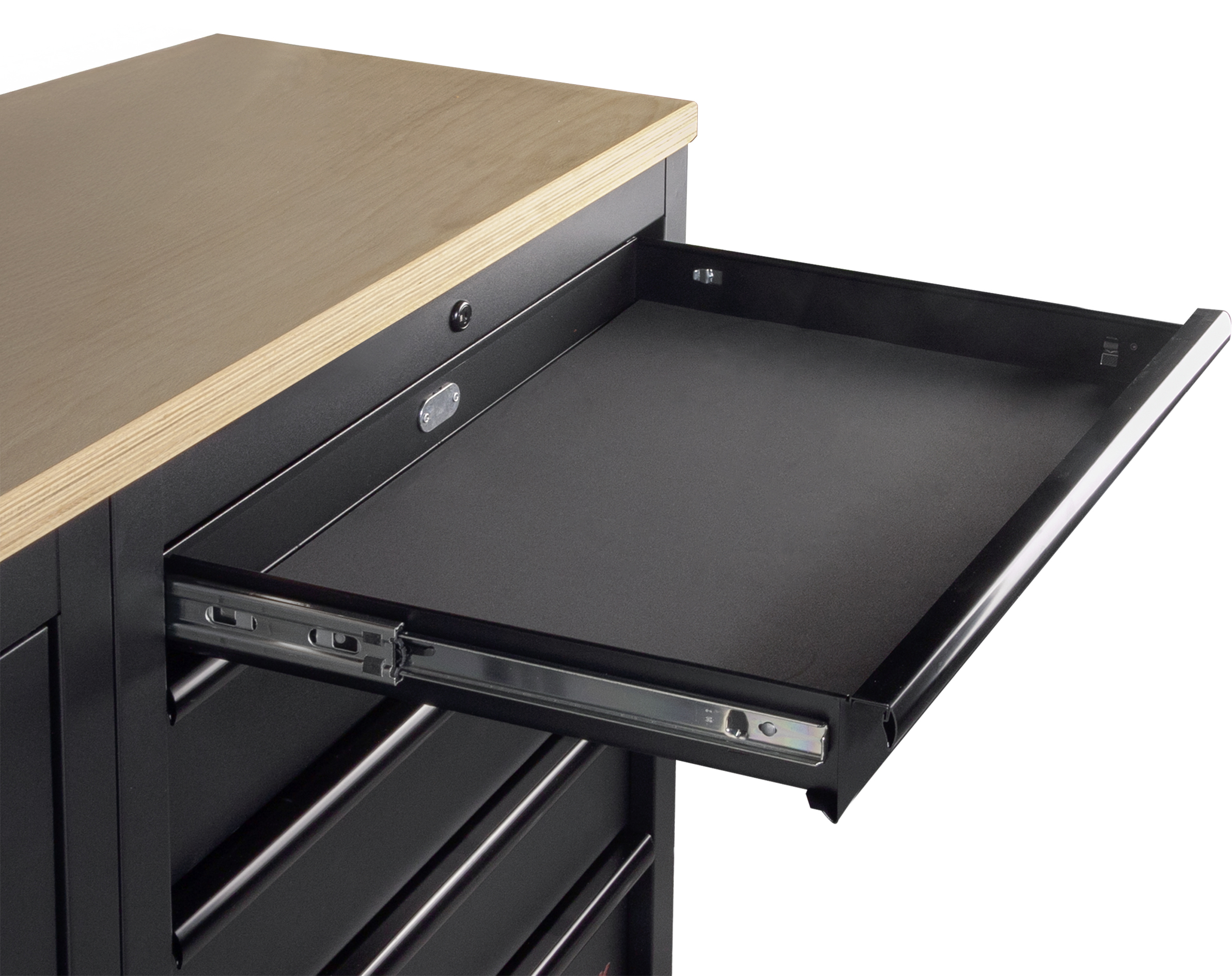 KRAFTWERK - MOBILIO BLK Mueble modular 2 elementos, Encimera Haya - Imagen 6