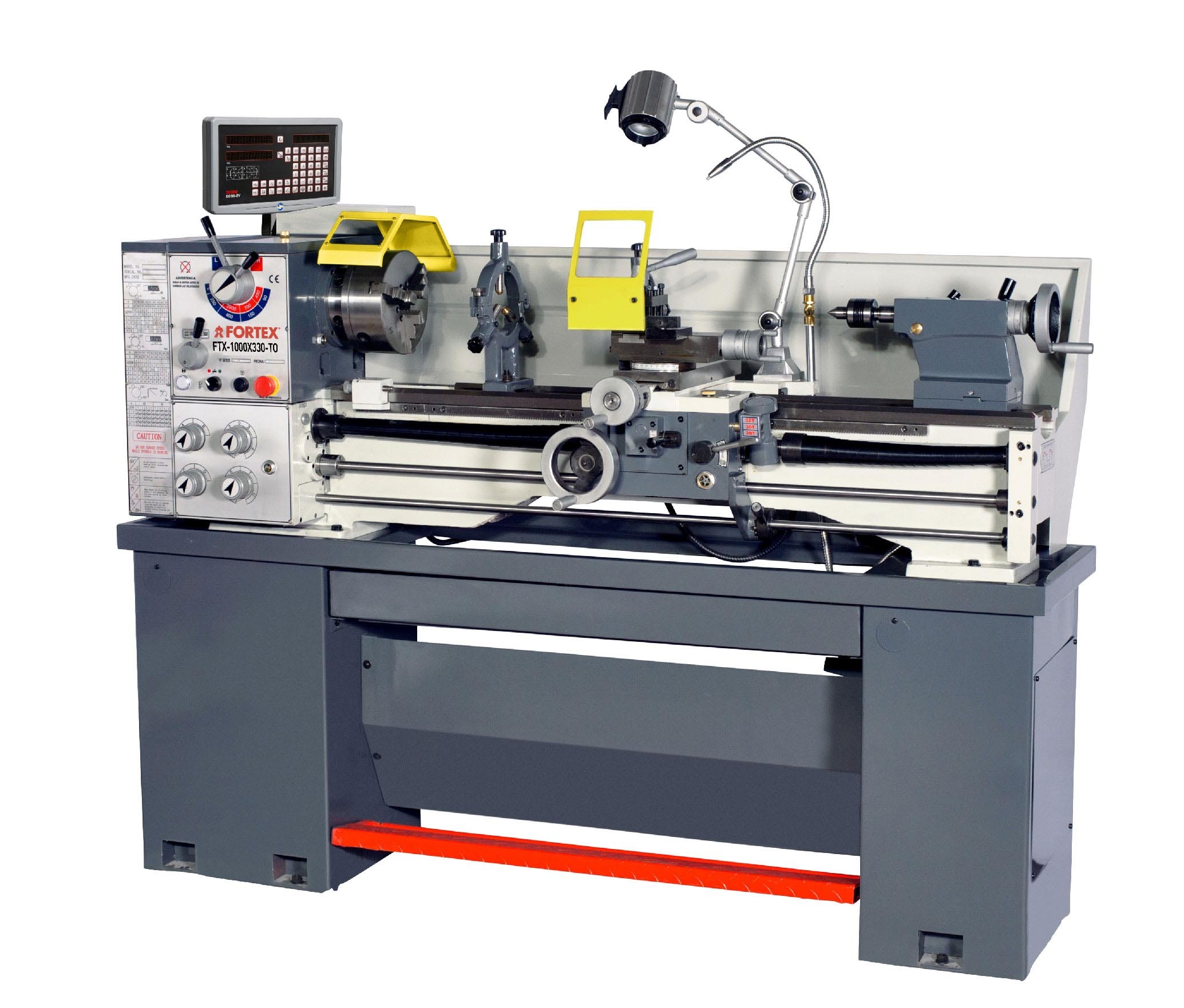 ABRATOOLS - TORNO FTX-1000X330-TO DCR 400V/F3 2HP.+DRO+TCRE