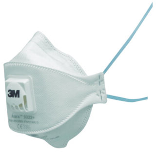 3M - MASCARILLA AURA FFP2 C/VÁLVULA 9322+.10U