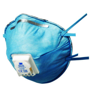 3M - MASCARILLA FFP2 CON VÁLVULA 9926. 10 UDS