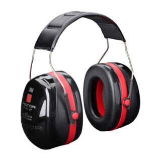 3M - OREJERAS DIADEMA NEGRO/ROJO H540A-411